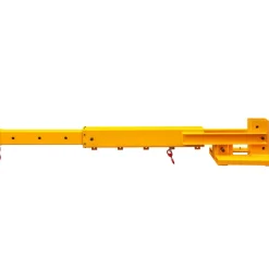 VEVOR Forklift Mobile Crane 6000lbs/3T Capacity, Forklift Crane Attachment 2 Hooks, Forklift Lifting Hoist with Truss Jib Boom, Forklift Extension, Forklift Boom Attachment Towing Handling Equipment