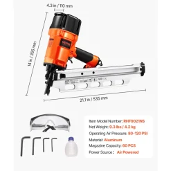 VEVOR Framing Nailer, 2