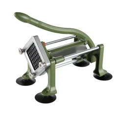 VEVOR French Fry Cutter, Potato Slicer with 1/2-Inch Stainless Steel Blade, Manual Potato Cutter Chopper with Suction Cups, Great for Potato, French Fries, Cucumber, Vegetables, Carrot