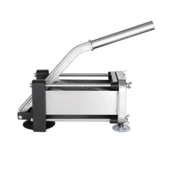 VEVOR French Fry Cutter, Potato Slicer with 1/2-Inch and 3/8-Inch Stainless Steel Blades, Manual Potato Cutter Chopper with Suction Cups, Great for Potato, French Fries, Cucumber, Vegetables, Carrot