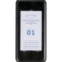 VEVOR F101 Restaurant Pager System 16 Pagers, Max 98 Beepers Wireless Calling System, Touch Keyboard with Vibration, Flashing and Buzzer for Church, Nurse,Hospital & Hotel