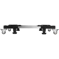 VEVOR Fridge Stand Mobile Base, 1100 lbs Load Capacity, Washing Machine Stand with 8 Locking Twin Wheels and 4 Brakes, 27.5 -35.4 Inches Adjustable Furniture Dolly for Washer, Refrigerator and Dryer