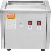 VEVOR Fried Ice Cream Roll Machine, 11" x 9.5" Stir-Fried Ice Cream Pan, Stainless Steel Rolled Ice Cream Maker with Compressor and 2 Scrapers, for Making Ice Cream, Frozen Yogurt, Ice Cream Rolls