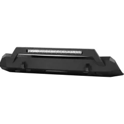 VEVOR Front Bumper Compatible with 2016-2023 Toyota Tacoma (Excluding Tacoma TRD/Tacoma TRD Sport), Pickup Truck Bumper with LED Light Bar, Winch Plate & D-Rings Mounts, Heavy-Duty Steel Front Bumper with E-Coating