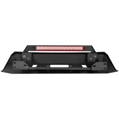 VEVOR Front Bumper Compatible with 2016-2023 Toyota Tacoma (Excluding Tacoma TRD/Tacoma TRD Sport), Pickup Truck Bumper with Winch Plate & D-Ring Mounts, Heavy-Duty Steel Front Bumpers with E-Coating and Bull Bar