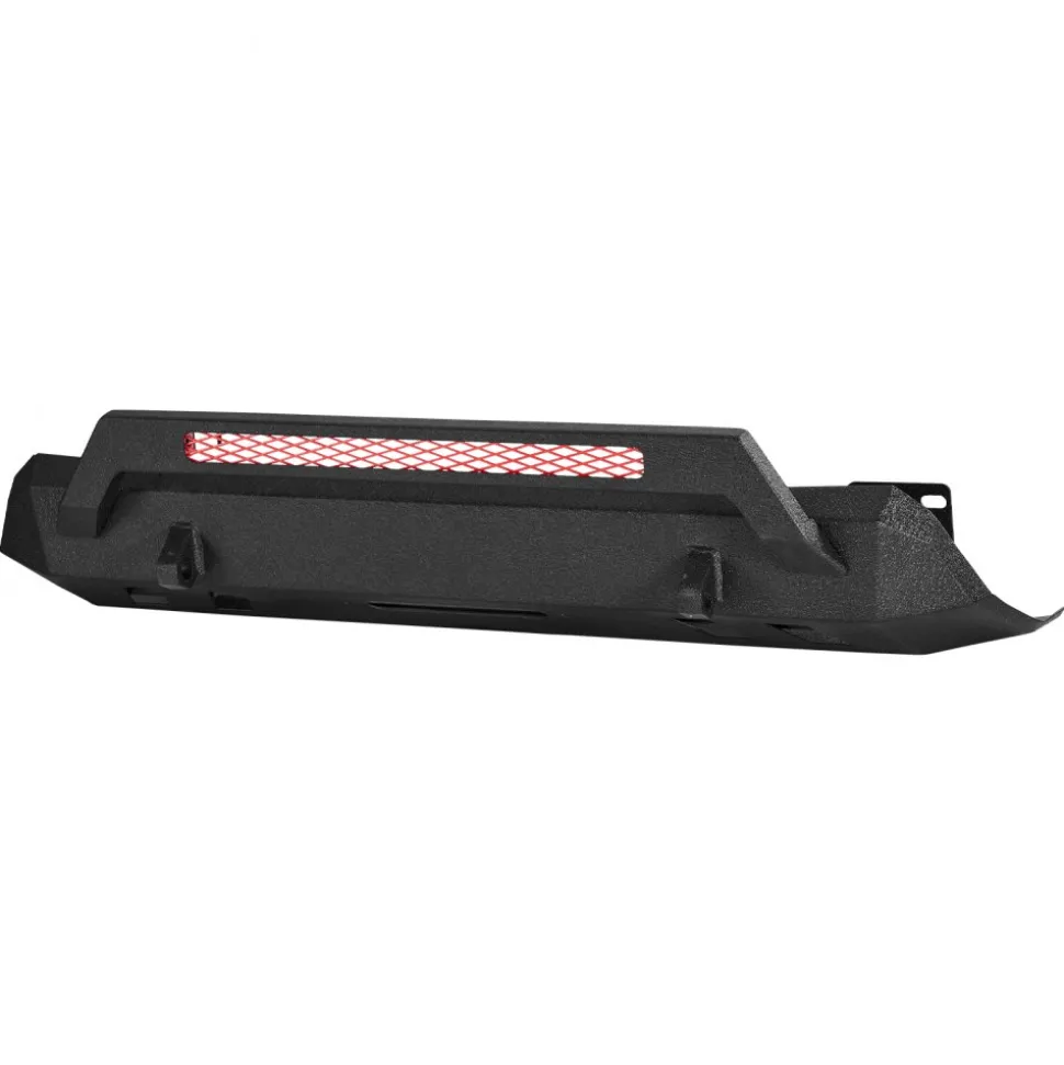VEVOR Front Bumper Compatible with 2016-2023 Toyota Tacoma (Excluding Tacoma TRD/Tacoma TRD Sport), Pickup Truck Bumper with Winch Plate & D-Ring Mounts, Heavy-Duty Steel Front Bumpers with E-Coating and Bull Bar