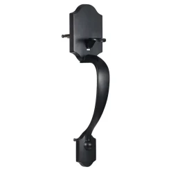 VEVOR Front Door Handle and Deadbolt Set, Front Door Lock Set with Interior Knob, Adjustable Hole Spacing Single Cylinder Handleset, for Right and Left Handed Entrance, Brushed Oil Rubbed Bronze