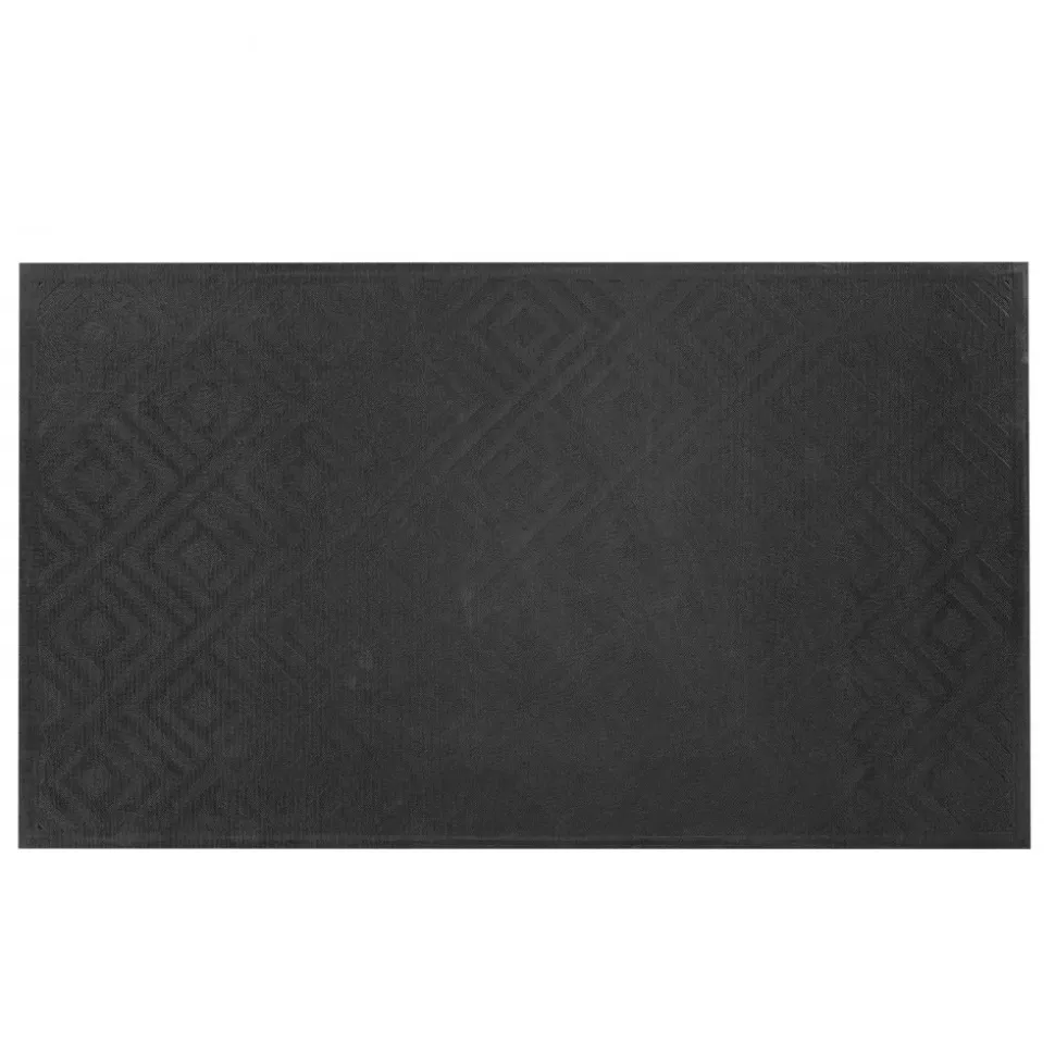 VEVOR Front Door Mat, 61.5 x 36 in Commercial Floor Mat for Indoor and Outdoor, Modern Stylish Carpet with TPE Backing, Heavy Duty Washable Entry Industrial Rug for Hallway, Balcony, Garage, Grey