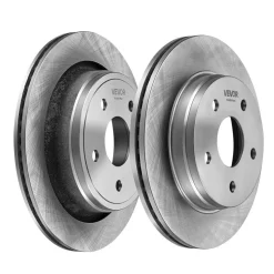 VEVOR Front & Rear Brake Kit Ceramic Brake Pads and Drilled Slotted Rotors, Compatible with 2012-2017 Toyota Camry, 2013-2018 Toyota Avalon, 2013-2018 Lexus ES 350, 2013-2018 Lexus ES 300h