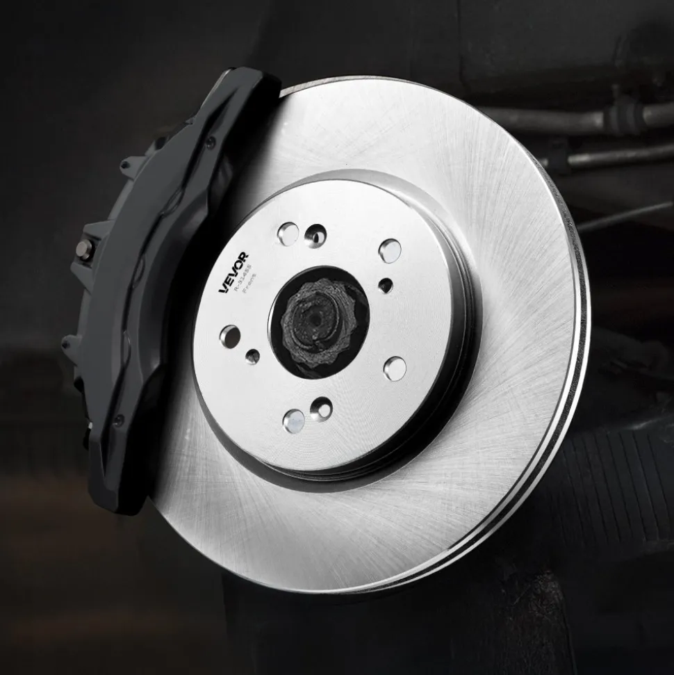 VEVOR Front & Rear Brake Kit Compatible with 2012-2016 Honda CR-V (AWD Models), Ceramic Brake Replacement Kits, 12 inch Hollow Structure Front Rotors, 12 inch Solid Structure Rear Rotors, R-31455