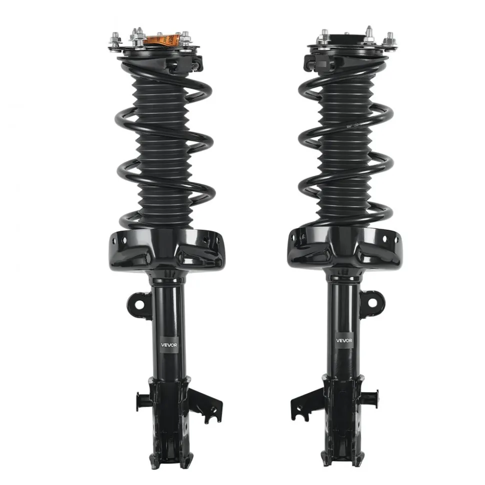 VEVOR Front Shock Absorber Strut Assembly, 2Pcs Shock and Strut Assembly with Coil Spring, Compatible with 2007-2014 Honda CR-V, Automotive Replacement Struts, OE 272491/272492