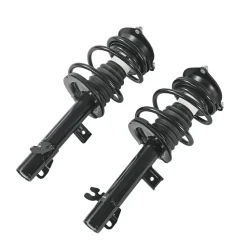 VEVOR Front Shock Absorber Strut Assembly, 2Pcs Shock and Strut Assembly with Coil Spring, Compatible with 2002-2006 Mini Cooper Convertible, Automotive Replacement Struts for OE 172265 / 172266