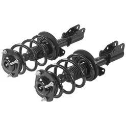 VEVOR Front Shock Absorber Strut Assembly, 2Pcs Shock and Strut Assembly with Coil Spring, Fit 2007-2012 GMC Acadia, 2008-2012 Buick Enclave, 2009-2012 Chevrolet Traverse, Replace OE 11680 / 172518