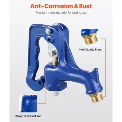 VEVOR Frost Free Outdoor Faucet, Freeze Proof Yard Hydrant Complete Head Assembly, with 1