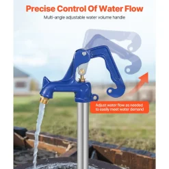 VEVOR Frost Free Outdoor Faucet, Freeze Proof Yard Hydrant Complete Head Assembly, with 1