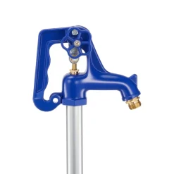 VEVOR Frost Proof Yard Hydrant, 5.24FT Freeze-Proof Outdoor Faucet with 36" Bury Depth, 3/4" NPT Pipe Connection, Lever Handle + Handwheel, No Lead Freezeless Hydrant for Yard Garden Farm Irrigation