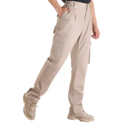 VEVOR FR Pants for Men, 9 oz 100% Cotton, Flame-Resistant Cargo Pants with Multi-Pockets and Elastic Waist, Reinforced Tear-proof Stitching, Ideal for Welding Work and Casual Wear, M Size, Dark Blue