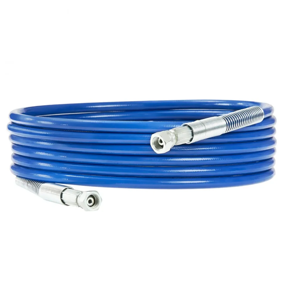 VEVOR 25ft Airless Paint Sprayer Hose, 1/4 in Universal Airless Paint Spray Hose, 4350 PSI High Pressure Flexible Airless Sprayer Hose, Multi-Layer Reinforced Steel Wire Braid Hose for Paint Sprayer