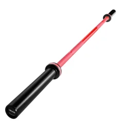 VEVOR 6FT Barbell Bar, Fits 2-Inch Weight Plates, Barbell Bar with Knurled Grip for Strength Training, Weightlifting, Squat, Deadlift, Bench Press, Curl, Overhead Press, 700lbs/317kg Capacity