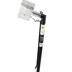 VEVOR 3FT Extension Pole for Heat Gun, Only Compatible with DR.Shrink Propane Heat Guns, Extended Reach Rod for Fast Heat-Shrink Wrapping, Combustor Head Included