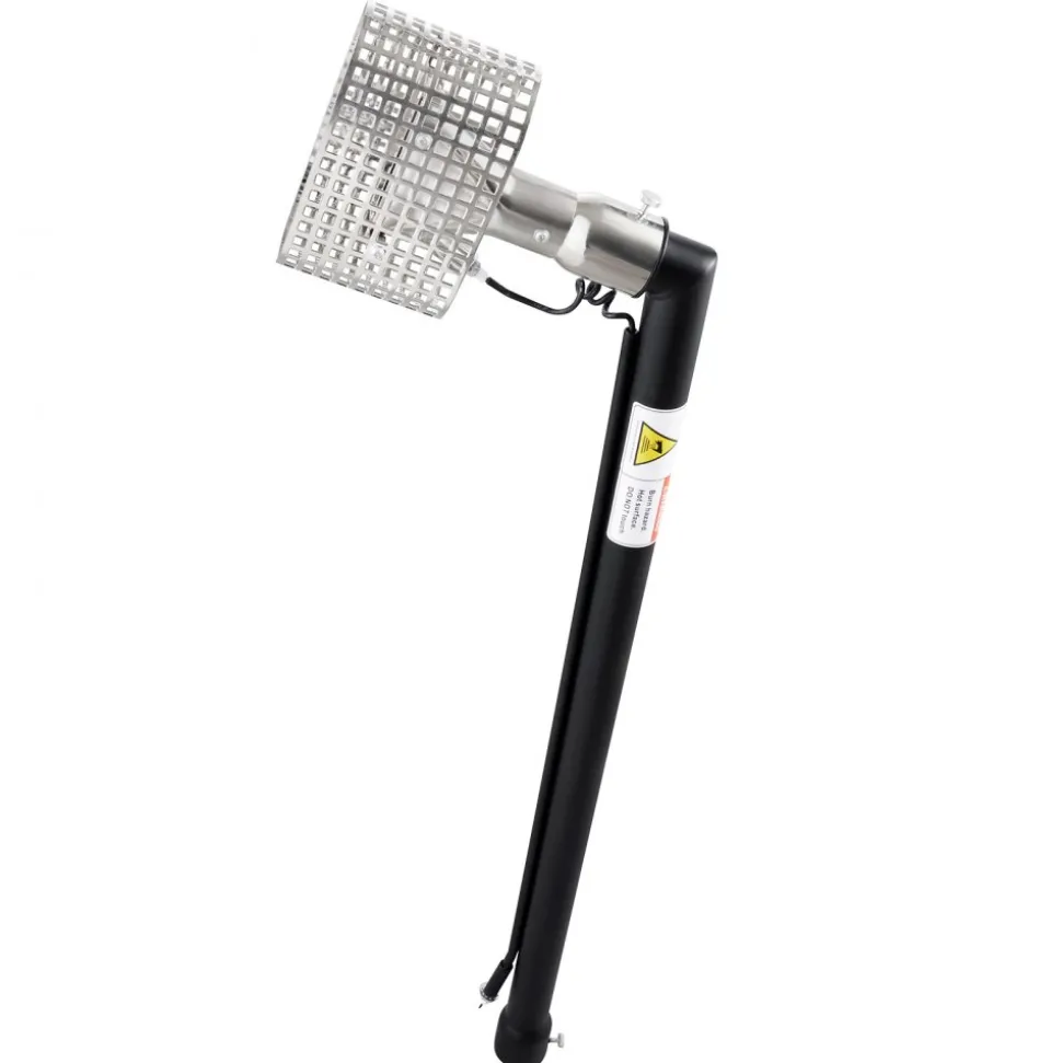 VEVOR 3FT Extension Pole for Heat Gun, Only Compatible with VEVOR Propane Heat Guns, Extended Reach Rod for Fast Heat-Shrink Wrapping, Combustor Head Included