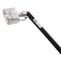VEVOR 3FT Extension Pole for Heat Gun, Only Compatible with VEVOR Propane Heat Guns, Extended Reach Rod for Fast Heat-Shrink Wrapping, Combustor Head Included