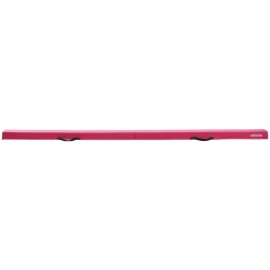 VEVOR 8FT Folding Balance Beam for Kids, 200LBS Stable Support Gymnastics Floor Beam with Non-Slip Mats, Gymnastics Training Equipment with Anti-Slip Bottom and Carrying Bag for Home Gym, Pink