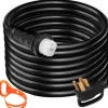 VEVOR 50FT Generator Power Cord 50-Amp 125/250-volt 14-50P to CS6364 Locking Connector