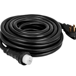VEVOR 50FT Generator Power Cord 50-Amp 125/250-volt 14-50P to CS6364 Locking Connector