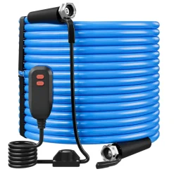 VEVOR 100FT Heated Water Hose for RV -45°F Anti Freeze Drinking Water Hose, 1/2