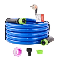 VEVOR 50FT Heated Water Hose for RV Antifreeze to -45°F Drinking Water Hose, 5/8