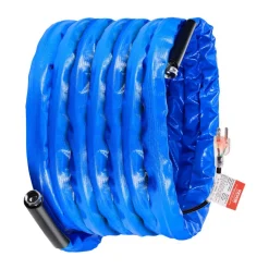 VEVOR 50FT Heated Water Hose for RV Antifreeze to -45°F Drinking Water Hose, 1/2" ID, Smooth Surface, Built-in Thermostat, Freeze & Leak-Proof, Lead and BPA Free, Fast Heating for RV Camping Garden
