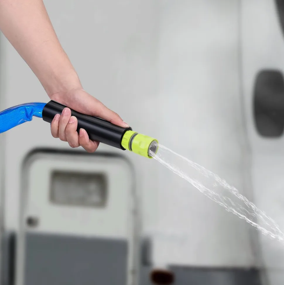 VEVOR 25ft Heated Water Hose for RV, Heated Drinking Water Hose Antifreeze to -45°F, Automatic Self-regulating, 5/8" I.D. with 3/4" GHT Adapter, Lead and BPA Free