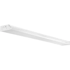 VEVOR 8FT LED Wraparound Light, 110W 10,000LM, Flush Mount LED Shop Light, 4 Pack 6500K Daylight LED Kitchen Ceiling Lighting Fixtures, for Garage Office Laundry Fluorescent Tube Replacement, FCC