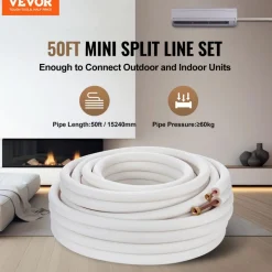 VEVOR 50FT Mini Split Line Set, 1/4
