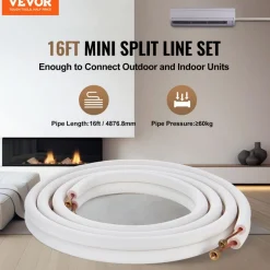 VEVOR 16FT Mini Split Line Set, 1/4