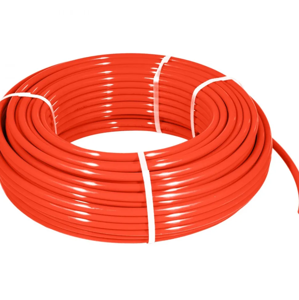 VEVOR 1000Ft PEX Tubing Pipe 1/2" PEX Tubing Oxygen Barrier Radiant Floor PEX Pipe Radiant Heat Floor Heating Plumbing Cold and Hot Water Tubing