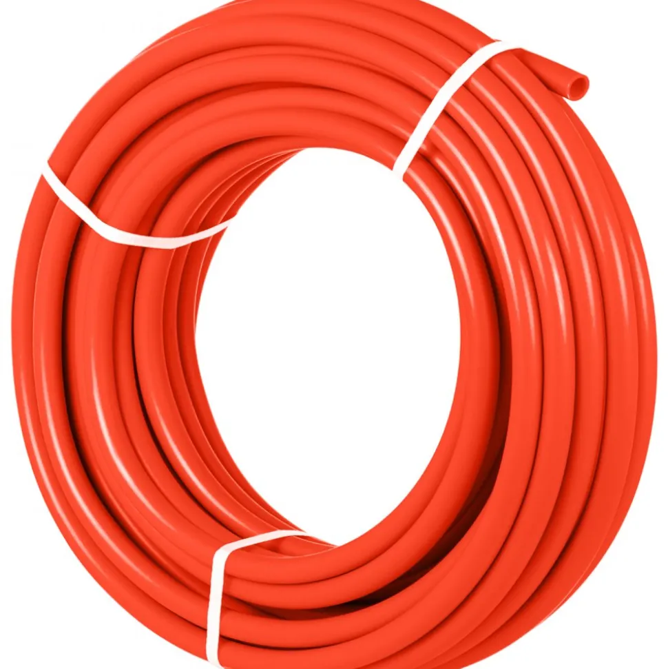 VEVOR 1000Ft PEX Tubing Pipe 1/2" PEX Tubing Oxygen Barrier Radiant Floor PEX Pipe Radiant Heat Floor Heating Plumbing Cold and Hot Water Tubing