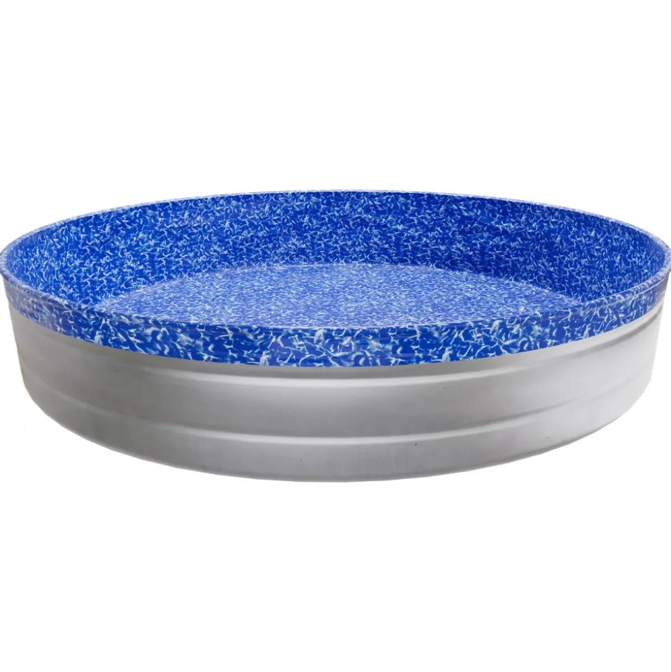 VEVOR 10ft Pool Liner, Round Overlap Swimming Pool Liner for 27.5 in Wall Height, Heavy Gauge Vinyl, Easy Install with Leak-Proof Patches, Designed for Steel Sided Above-Ground,Outdoor, Crystal