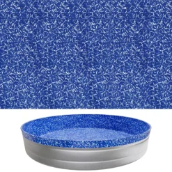 VEVOR 10ft Pool Liner, Round Overlap Swimming Pool Liner for 27.5 in Wall Height, Heavy Gauge Vinyl, Easy Install with Leak-Proof Patches, Designed for Steel Sided Above-Ground,Outdoor, Crystal