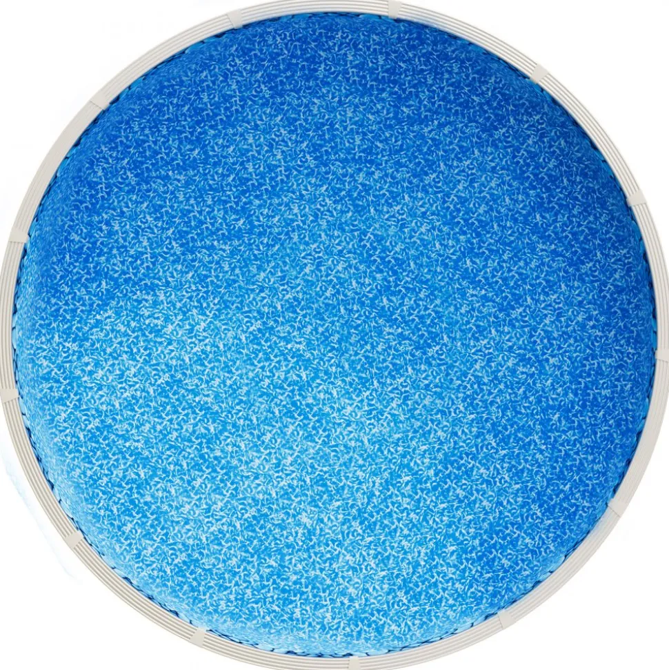 VEVOR 24ft Pool Liner, Round UniBead Swimming Pool Liner for 52 in Wall Height, Premium Vinyl, Easy Install with Leak-Proof Patches, Designed for Steel Sided Above-Ground,Outdoor, Boulder Swirl
