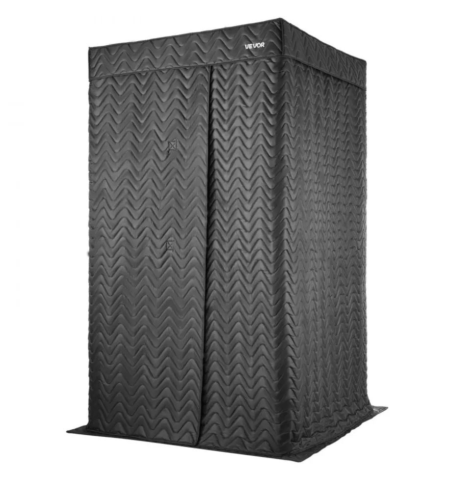 VEVOR 6.56 ft Portable Vocal Booth Pro-Grade Recording Studio for Echo-Free Vocals