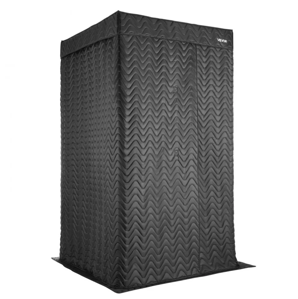 VEVOR 6.56 ft Portable Vocal Booth Pro-Grade Recording Studio for Echo-Free Vocals