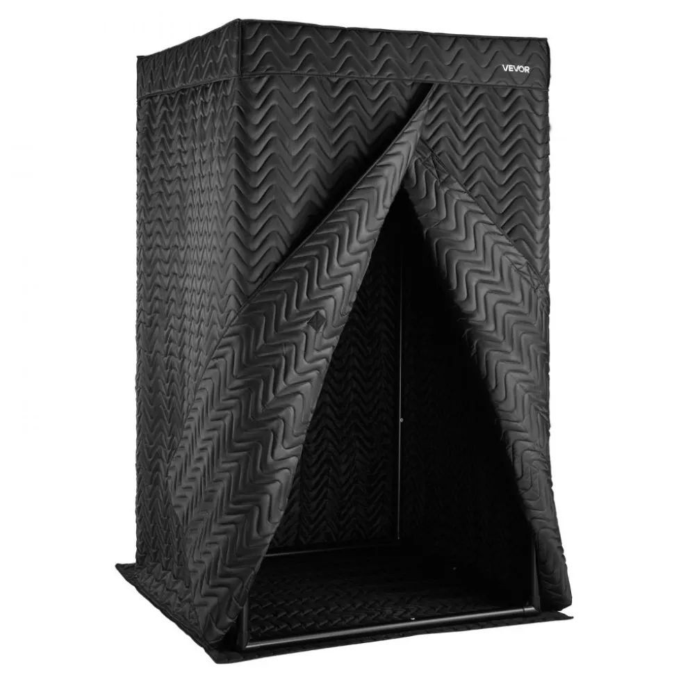VEVOR 6.56 ft Portable Vocal Booth Pro-Grade Recording Studio for Echo-Free Vocals
