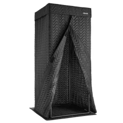 VEVOR 6.56 ft Portable Vocal Booth Recording Booth with Travel Bag for Voiceovers