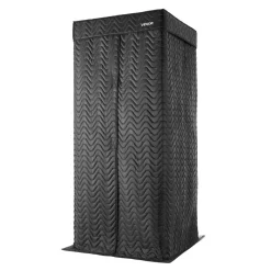 VEVOR 6.56 ft Portable Vocal Booth Recording Booth with Travel Bag for Voiceovers