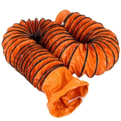VEVOR 25FT PVC Flexible Duct Hosing for 12 INCH Utility Blower Exhaust Fan (12IN 25FT)