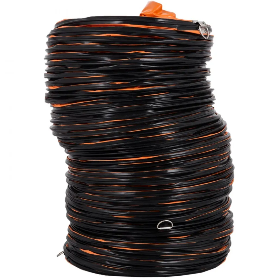 VEVOR 25FT PVC Flexible Duct Hosing for 12 INCH Utility Blower Exhaust Fan (12IN 25FT)