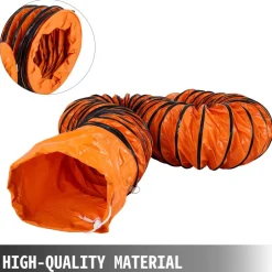 VEVOR 16 FT PVC Flexible Duct Hosing for 12 INCH Exhaust Fan (12IN 16FT)