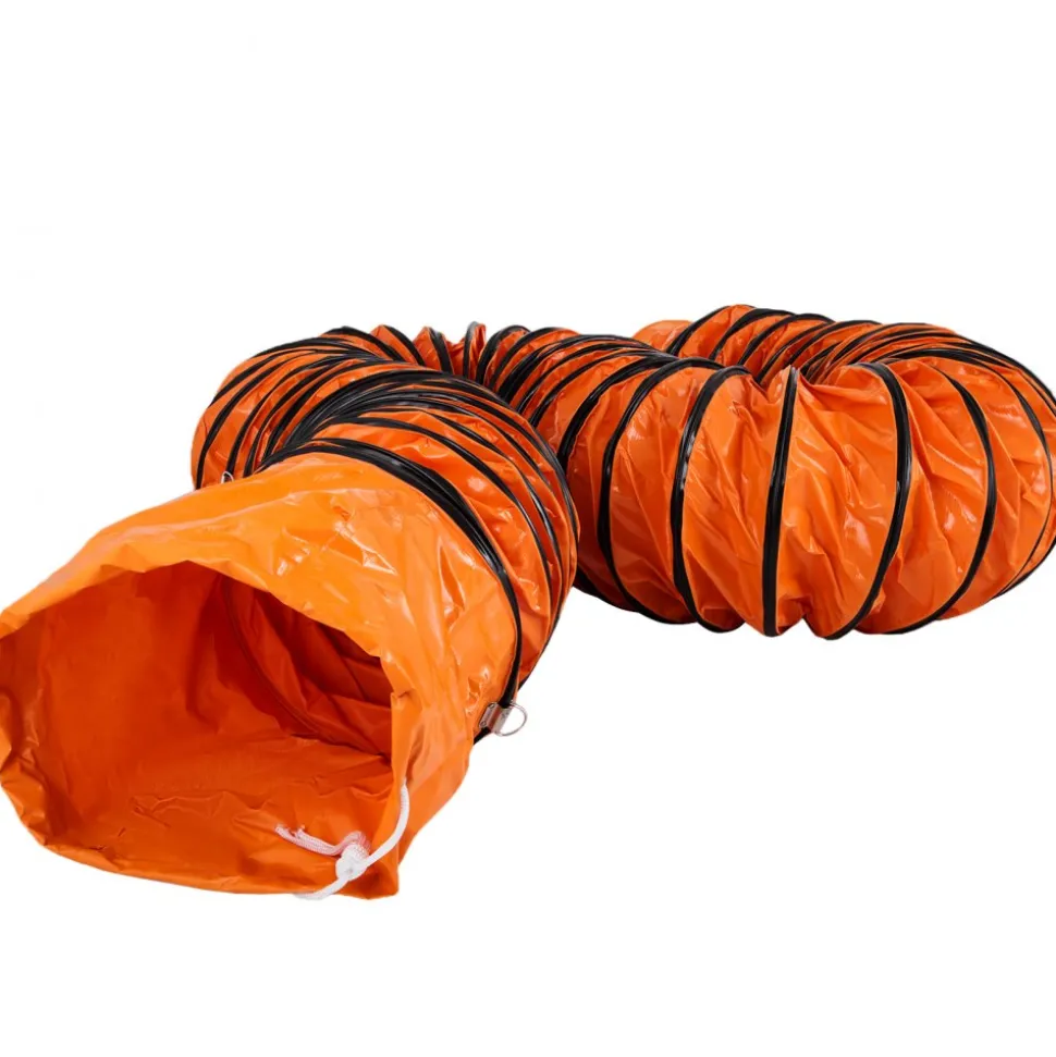 VEVOR 16 FT PVC Flexible Duct Hosing for 12 INCH Exhaust Fan (12IN 16FT)